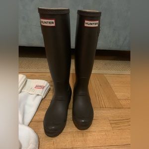 Original Tall Hunter Boots - Vintage Brown